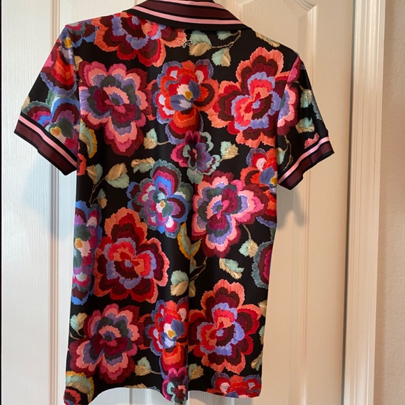 Johnny Was Floral Polo Shirt & skirt SET - Picture 2 of 7